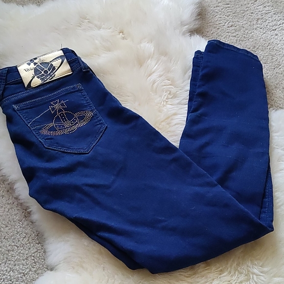 Rare Vivienne westwood x lee monroe Blue jeans sz. 25